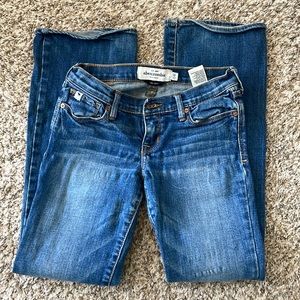 Girls Abercrombie “Haley” denim jeans size 10